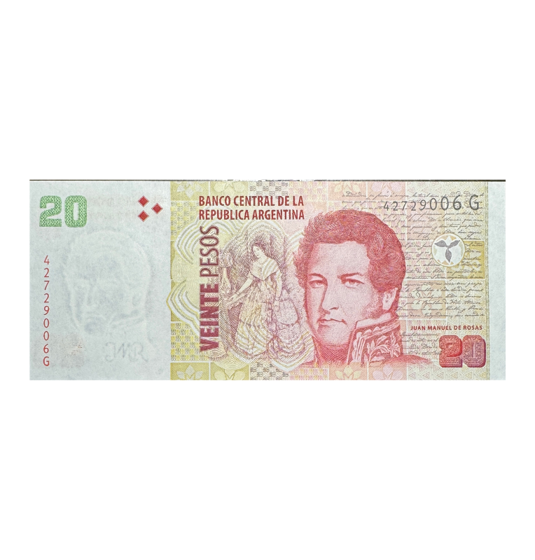 Argentina, 20 Pesos, 2015, UNC