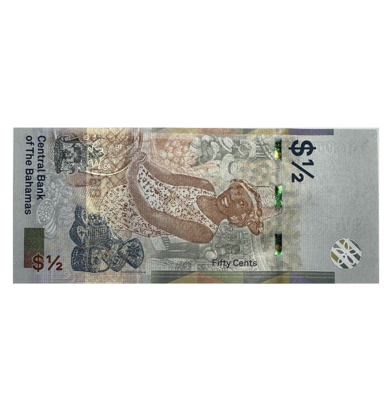 Bahamas 1/2 centavos, Reina Isabel, 2008