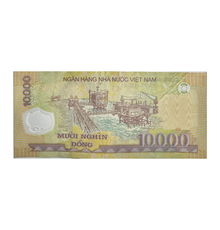 Vietnam, 10.000 Dongs, 2023, Polímero