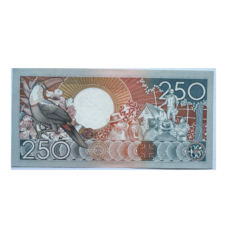 Surinam, 250 Gulden, 1988, UNC