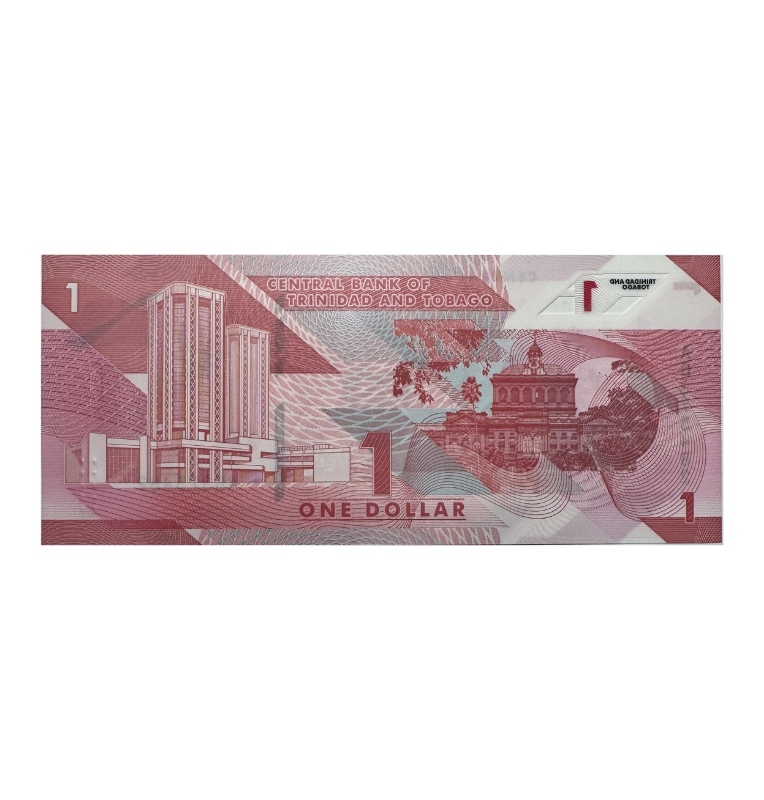 Trinidad y Tobago 1 Dolar, 2022, Polímero