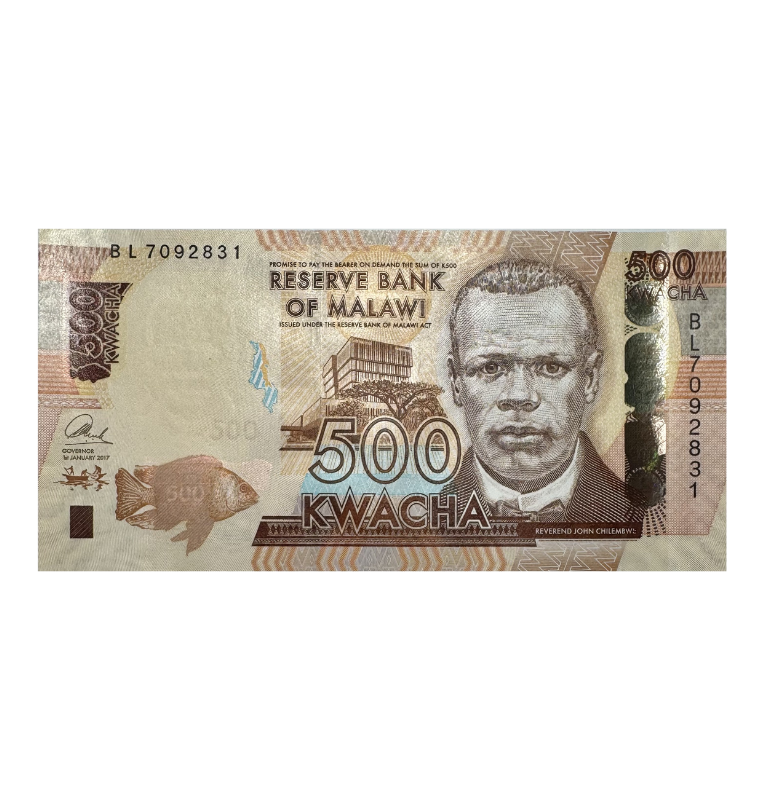 Malawi, 500 Kwacha,  2022, UNC