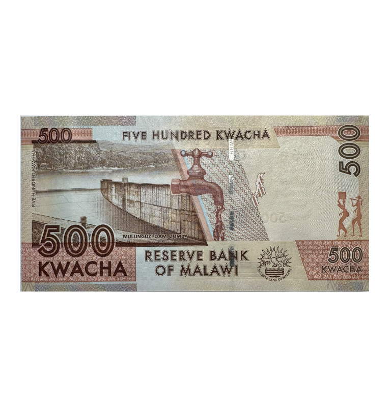 Malawi, 500 Kwacha,  2022, UNC