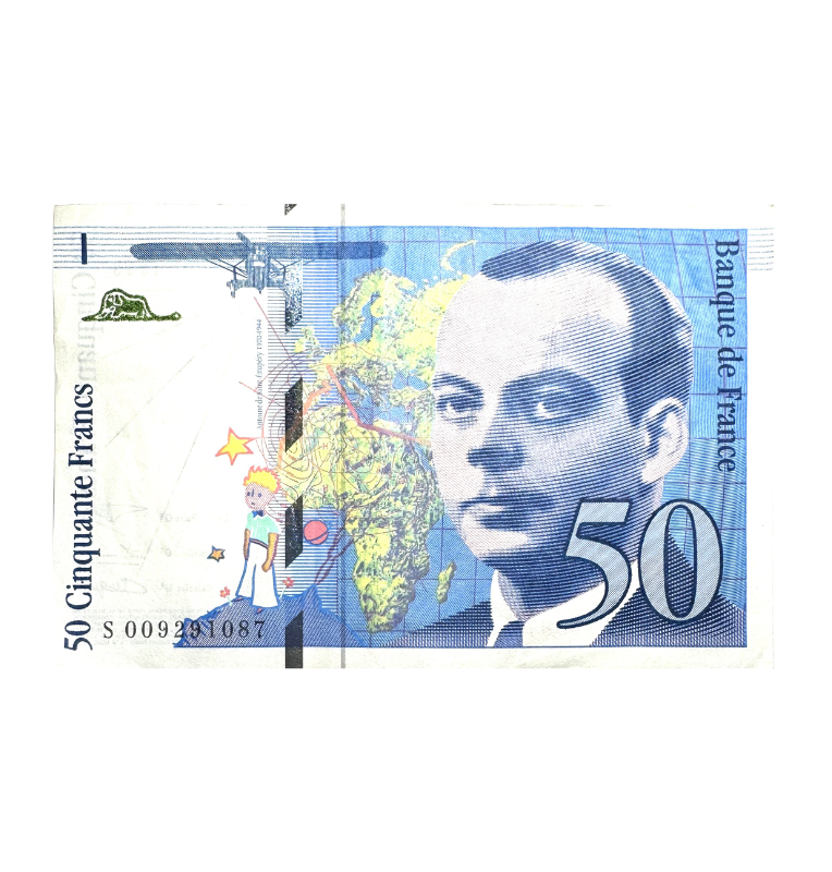 Francia, 50 Francos, 1997, El Principito