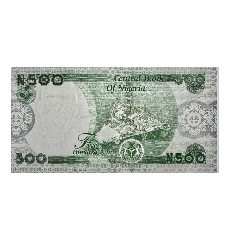 Nigeria, 500 Naira, 2023, UNC