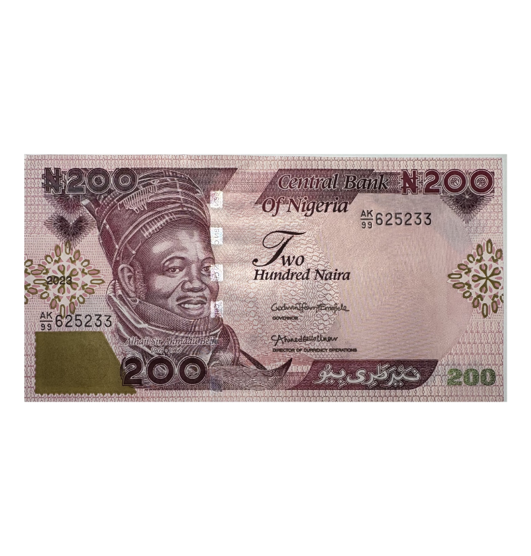 Nigeria, 200 Naira, 2024, UNC, Conmemorativo
