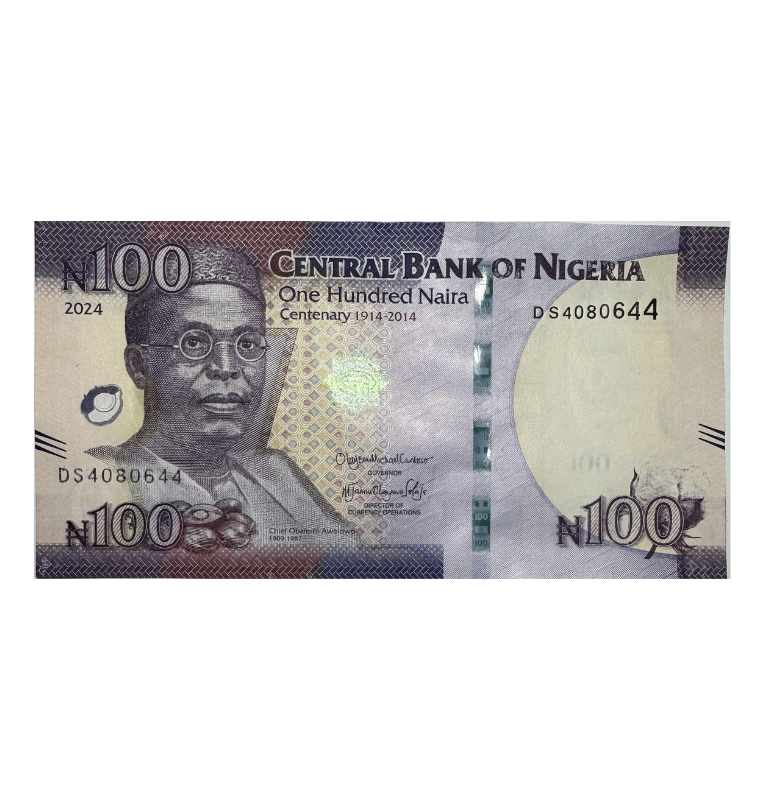 Nigeria, 100 Naira, 2024, UNC, Conmemorativo