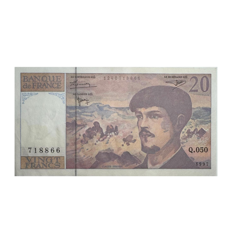 Francia 20 Francs, 1997, UNC