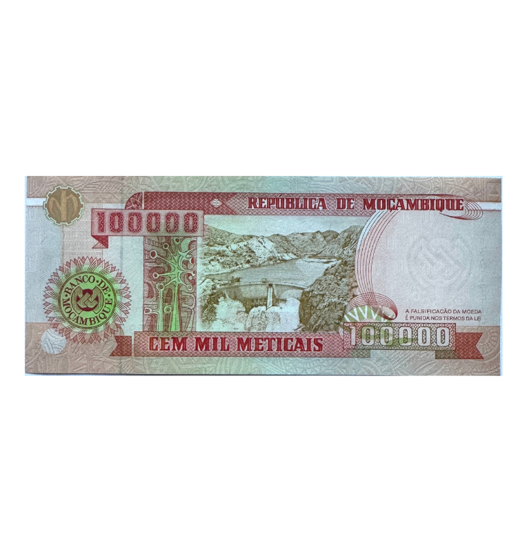 Mozambique, 100.000 Meticais, 1995, UNC