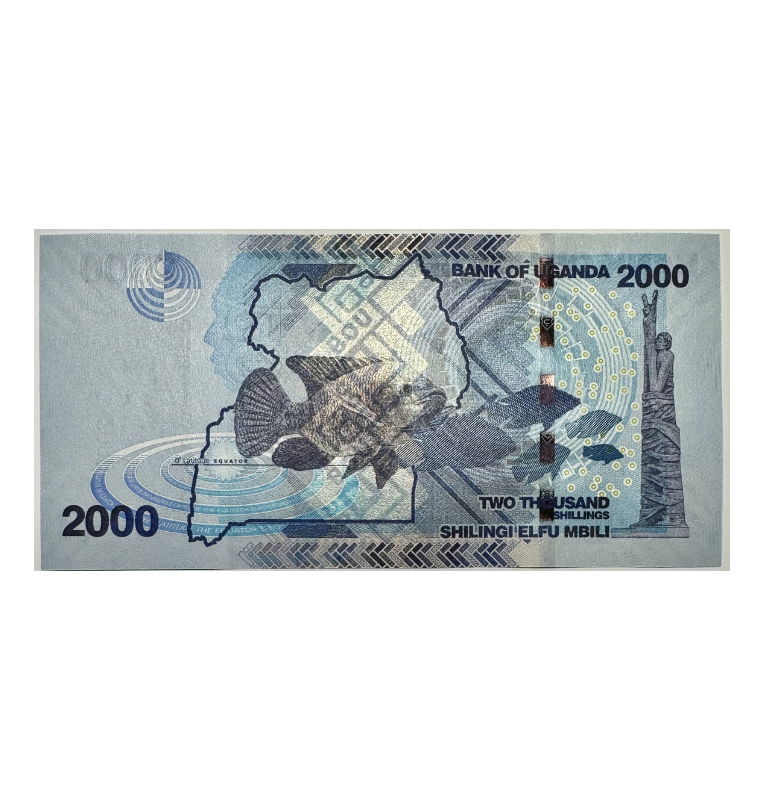 Uganda, 2000 Shilingi, 2021, UNC
