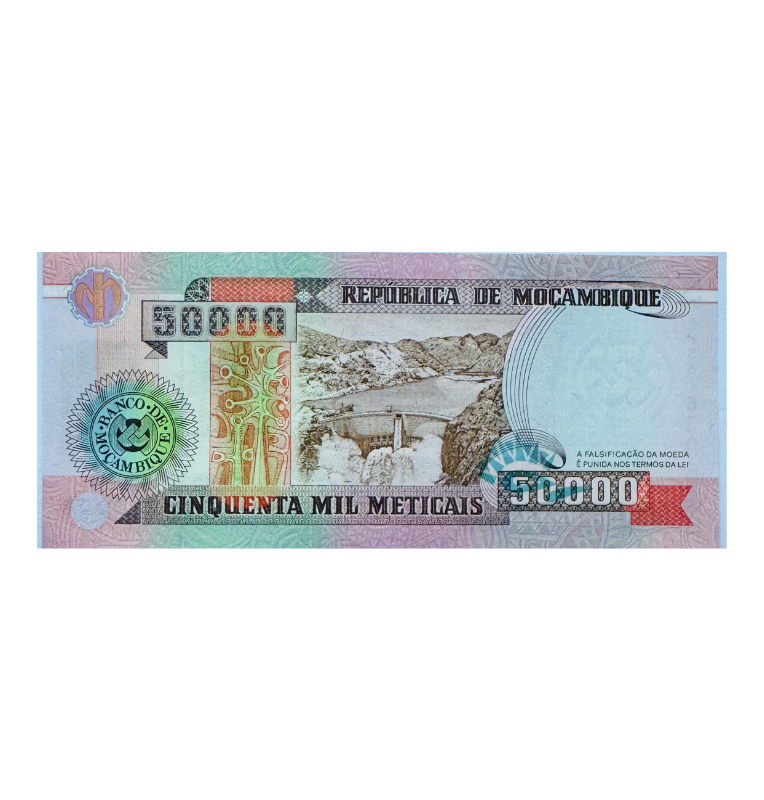 Mozambique, 50.000 Meticais, 1993, UNC