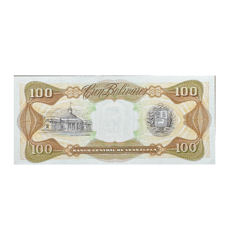 Venezuela, 100 Bolivares,  1998 - UNC