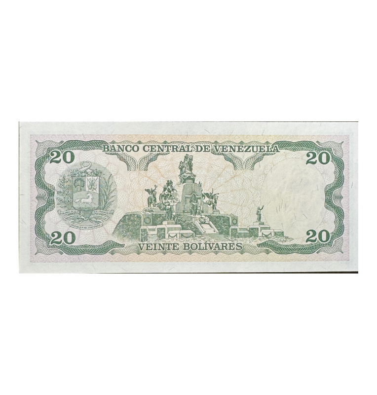 Venezuela, 20 Bolivares,  1998 - UNC