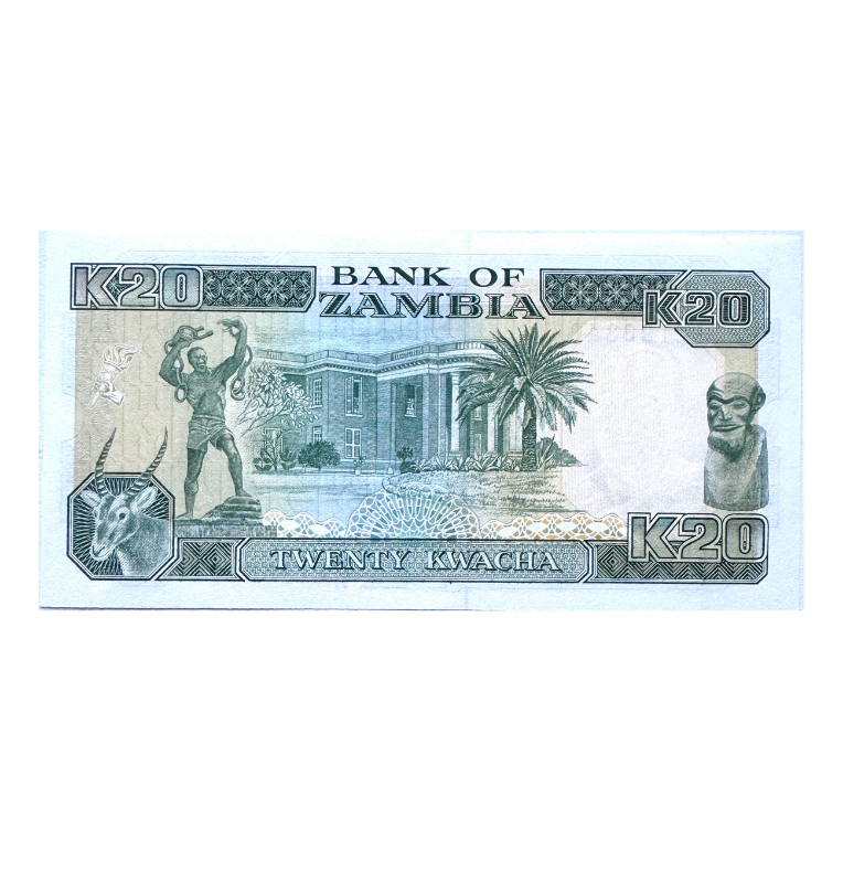 Zambia, 20 Kwacha, 2000, UNC