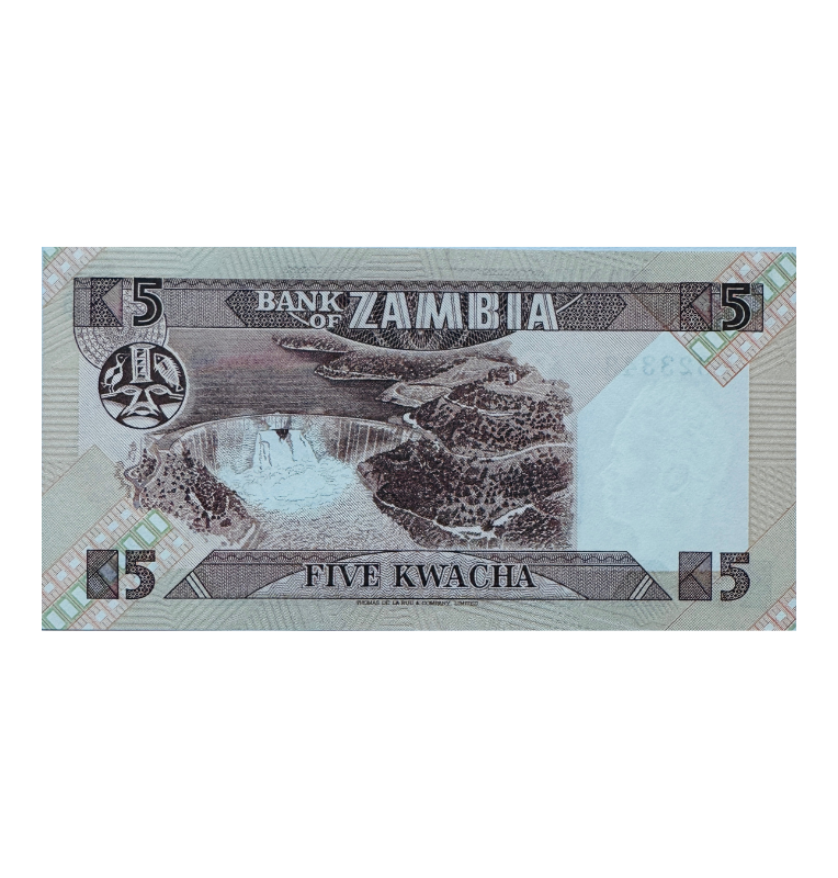 Zambia, 5 Kwacha, 2001, UNC