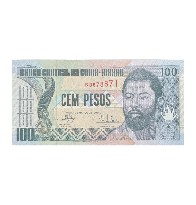 Guinea-Bisáu, 100 Pesos, 1990, UNC