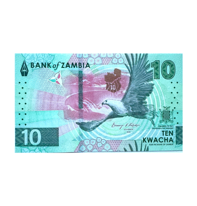 Zambia, 10 Kwacha, 2024, UNC