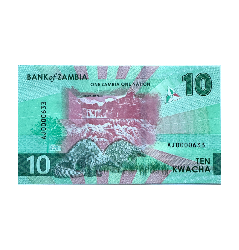 Zambia, 10 Kwacha, 2024, UNC