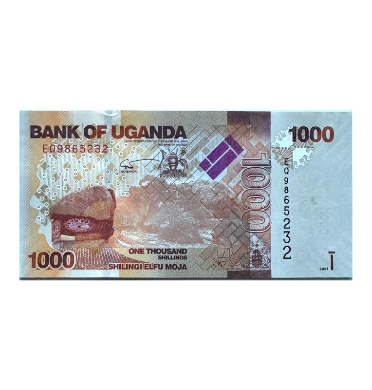 Uganda, 1000 Shilingi, 2021, UNC
