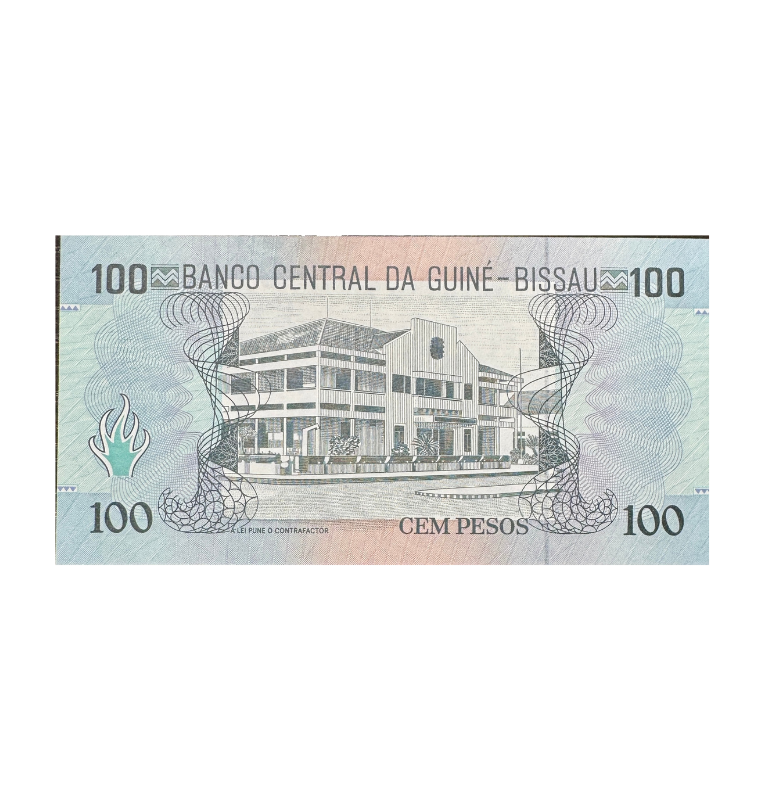 Guinea-Bisáu, 100 Pesos, 1990, UNC