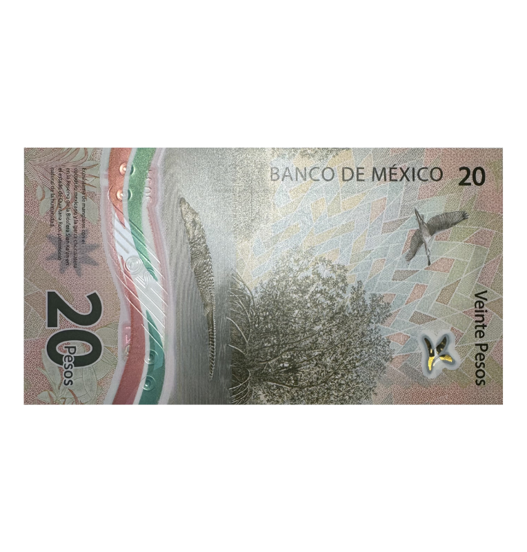 México 20 Pesos Conmemorativo 2020