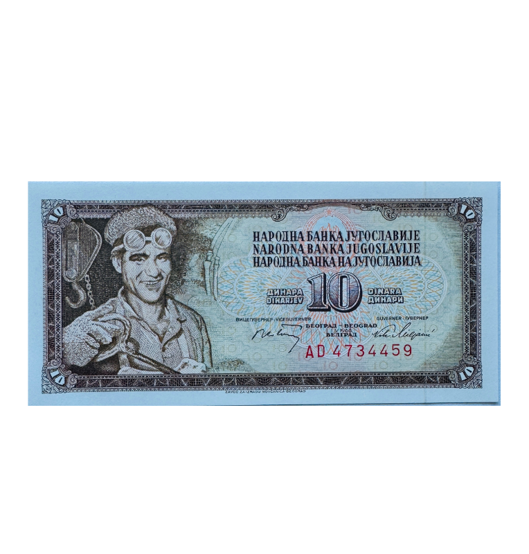 Yugoslavia, 20 Dinaras, 1974 - UNC -