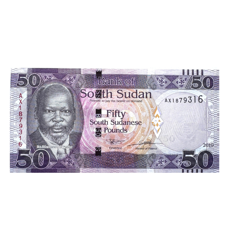 Sudan, 50 Libras sudanesas, 2019, UNC