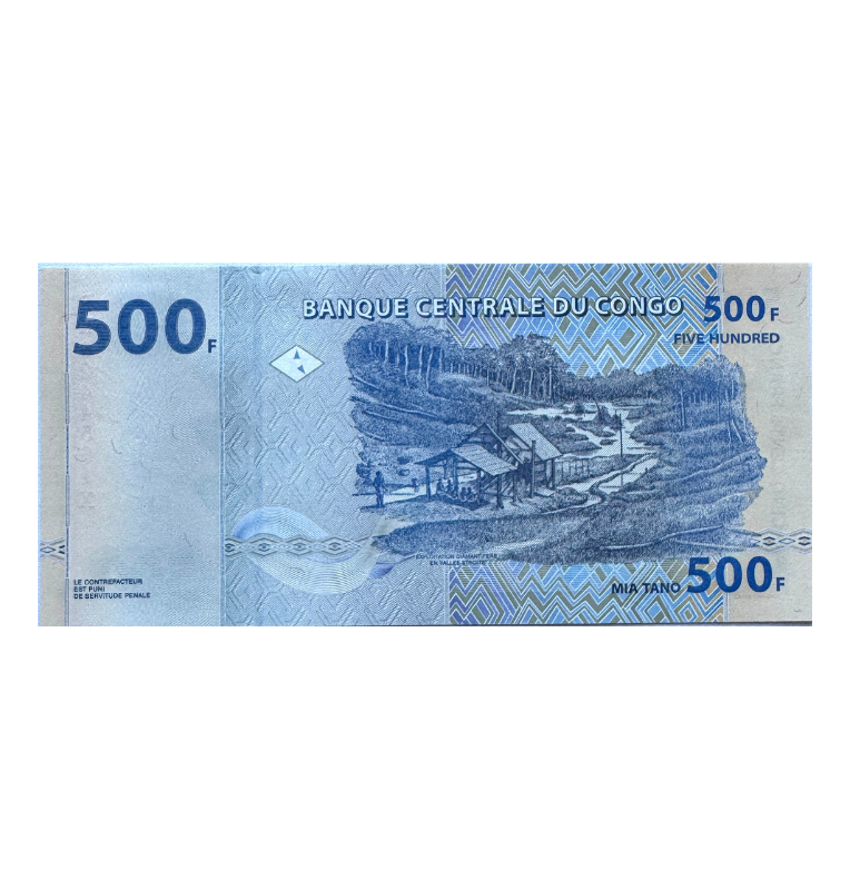 Congo, 500 Francos, 2013, UNC