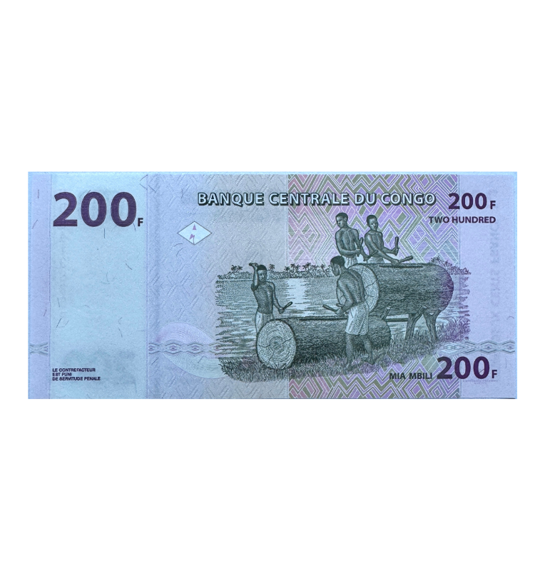 Congo, 200 Francos, 2013, UNC