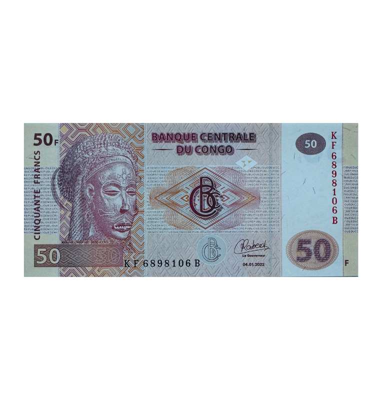 Congo, 50 Francos, 2003, UNC