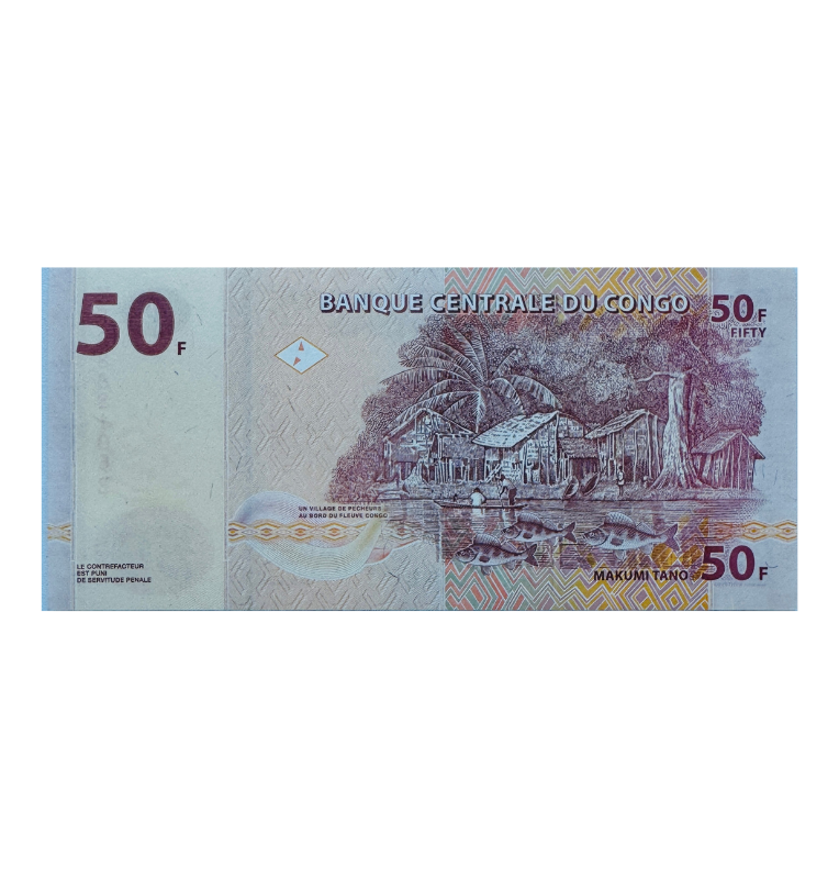 Congo, 50 Francos, 2003, UNC
