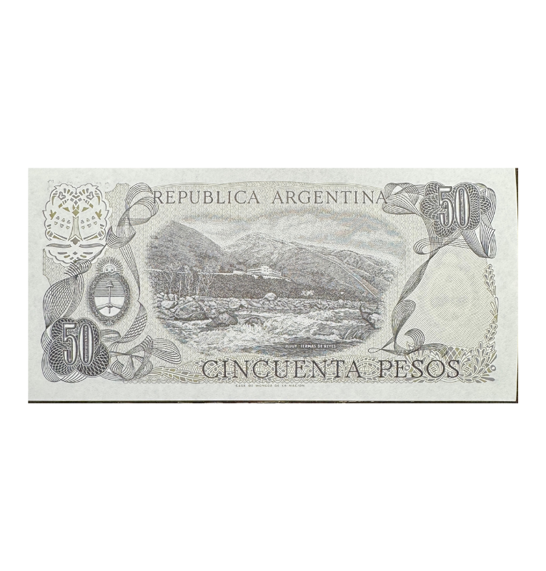 Argentina, 50 Pesos, 1980, UNC