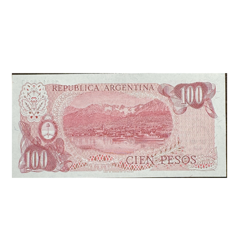 Argentina, 100 Pesos, 1980, UNC