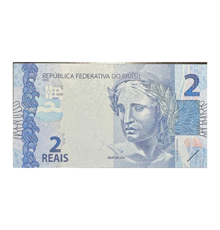 Brasil, 2 Reales, 2020, UNC