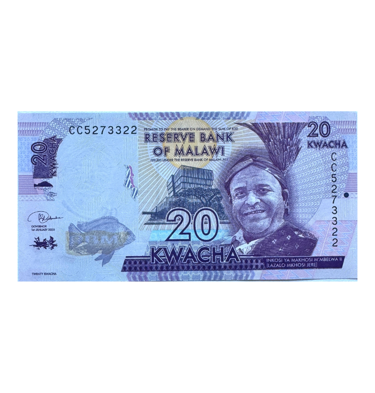 Malawi, 20 Kwacha,  2017, UNC