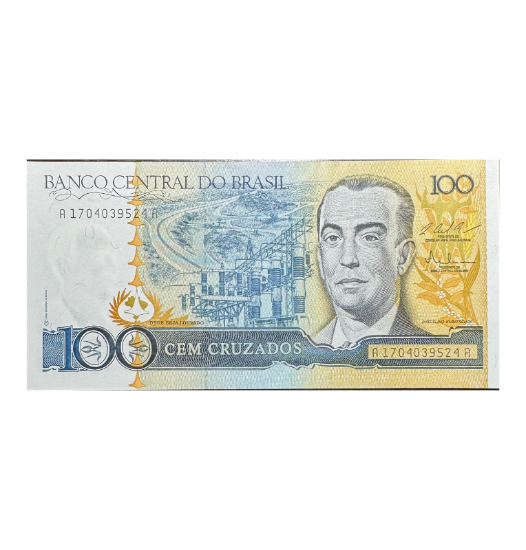 Brasil, 1000 Cruzados, 2001, UNC