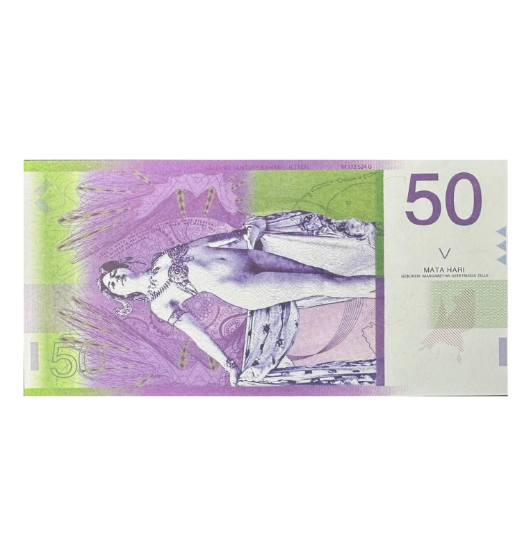 Paises Bajos, 50 Gulden, 2019, Pieza de Fantasia