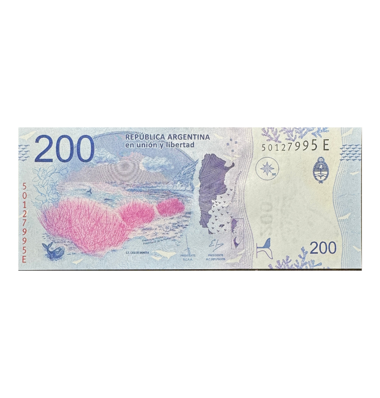 Argentina, 200 Pesos, 2022, UNC