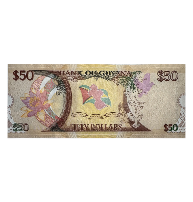 Guayana 50 Dolar, 2016