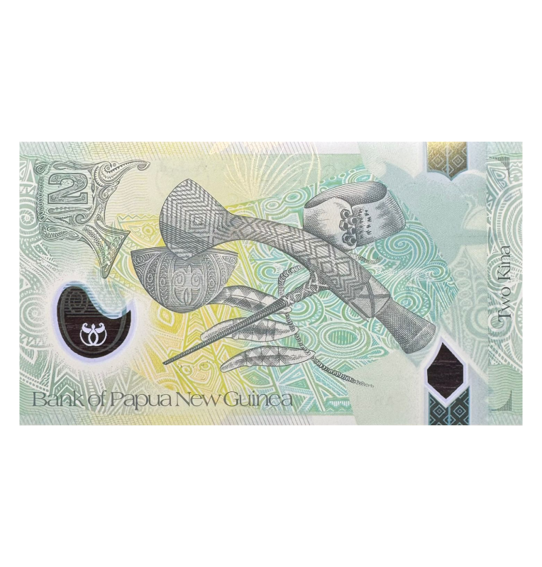 2 Kina de Papúa Nueva Guinea Pick #28c 2013